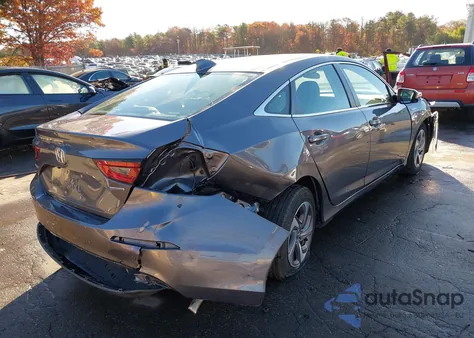 2020 Honda Insight Ex из США, поврежденный, VIN 19XZE4F5XLE011750